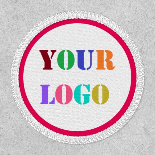 Custom Your Company Logo Patch Choose Color