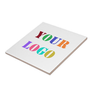 Custom Your Company Logo Personalized Ceramic Tile