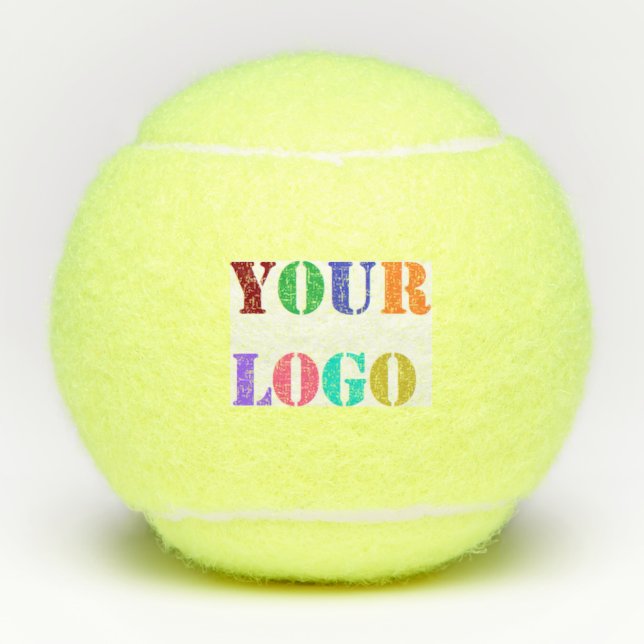 Custom Your Company Logo Personalized Tennis Balls (Front)