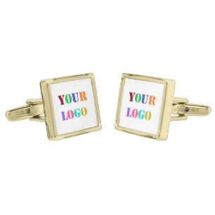 Custom Your Company Logo Photo Business Cufflinks