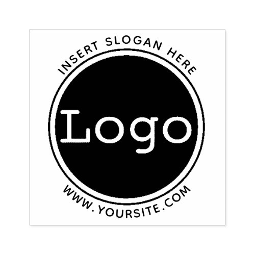 Custom Your Company Logo  Rubber Stamp