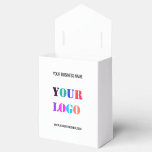 Custom Your Company Logo Text Business Gift Box