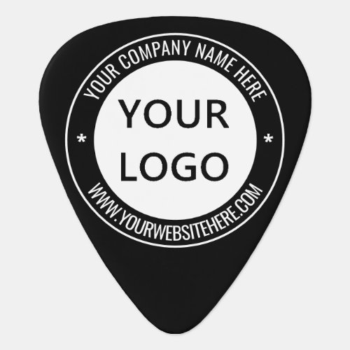 Custom Your Company Logo Text Business Guitar Pick