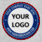 Custom Your Company Logo Text Promotional Patch