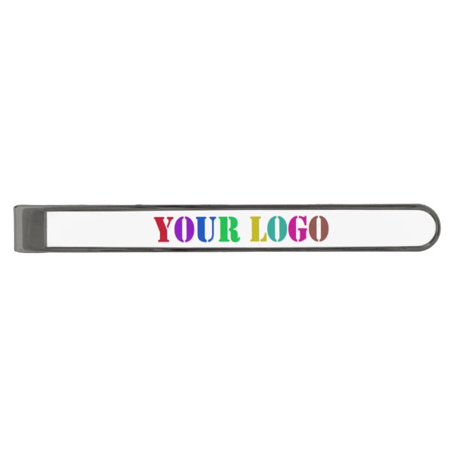 Custom Your Company Logo Tie Bar Personalized (Front)