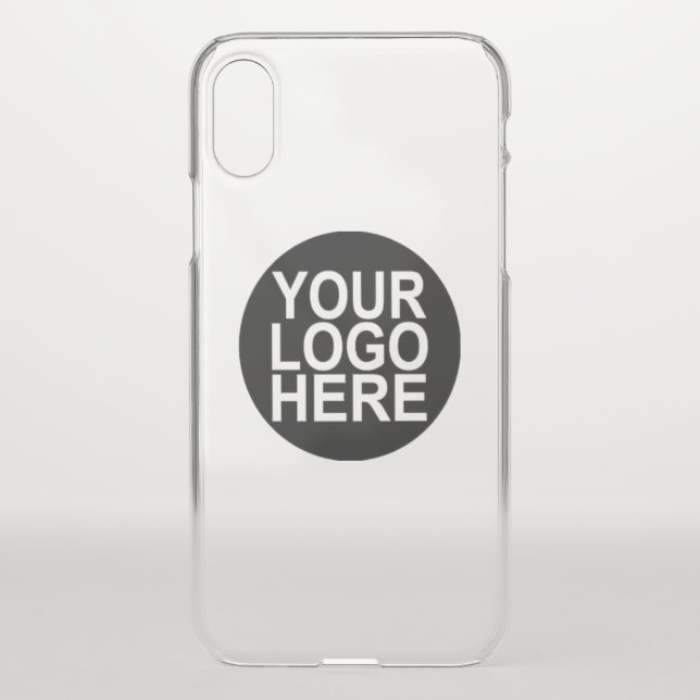 Custom Your Company Logo Uncommon iPhone Case (Back)