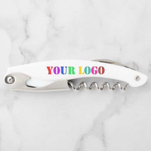 Custom Your Company Logo Waiters Corkscrew