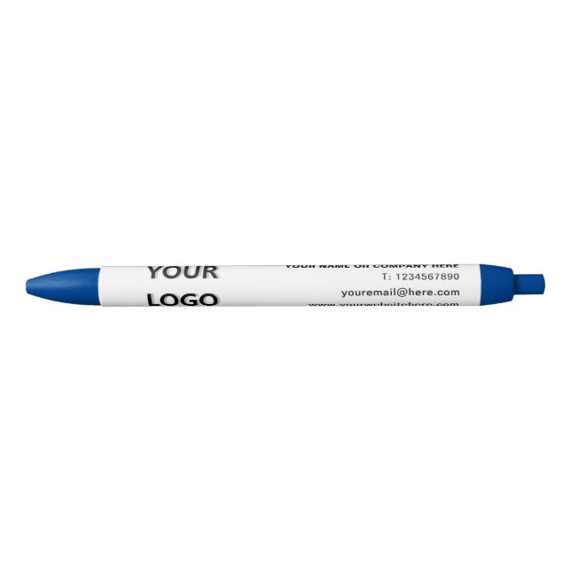Custom Your Company Logoand Text  Pen Template (Front)
