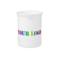 Custom Your Company LogoBusiness Beverage Pitcher