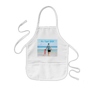 Custom Your Dad Photo and Text Apron with Text
