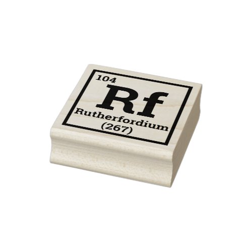 Custom Your Element Periodic Table of Elements Rubber Stamp
