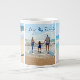 Custom Your Family Photo Collage Coffee Mug Gift