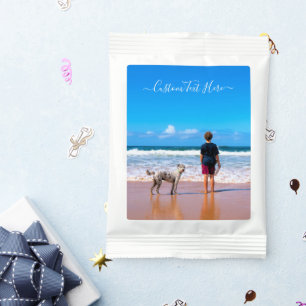 Custom Your Favorite Photo and Text Name Margarita Drink Mix