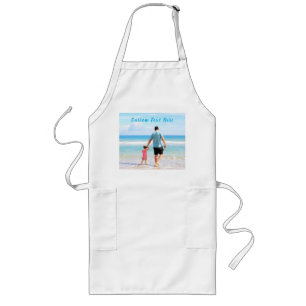 Custom Your Favorite Photo Apron with Text