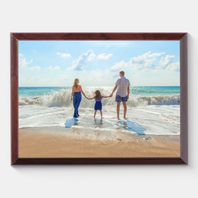 Custom Your Favorite Photo Award Plaque Gift (Horizontal)