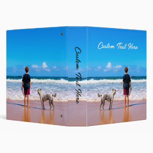 Custom Your Favorite Photo Binder with Text