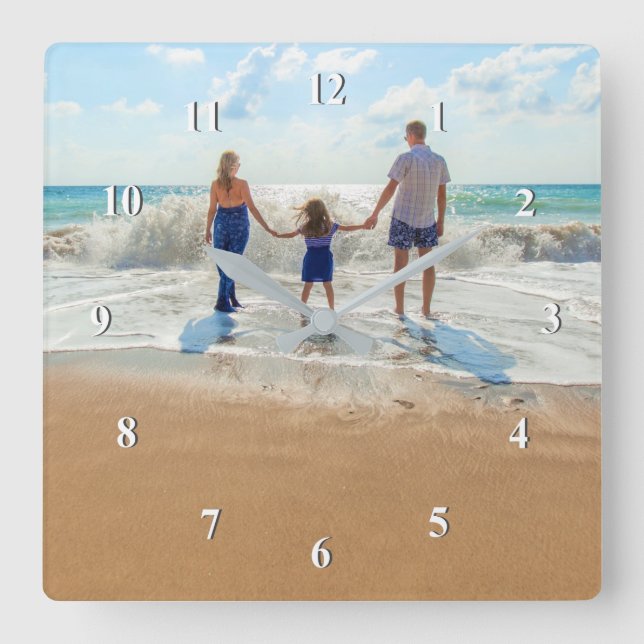 Custom Your Favorite Photo Clock Gift (Front)