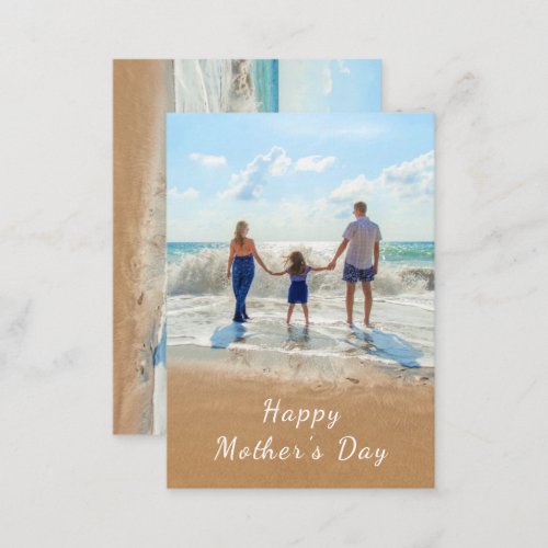 Custom Your Favorite Photo Mothers Day Card