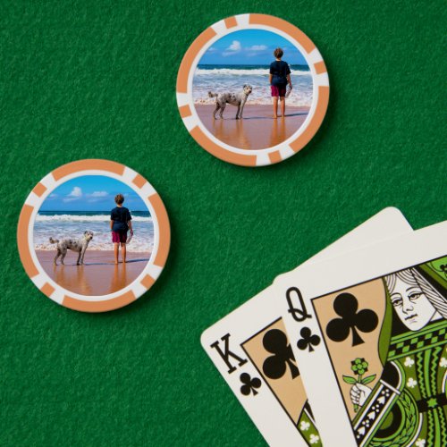 Custom Your Favorite Photo Poker Chips
