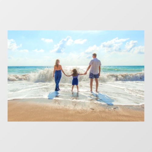 Custom Your Favorite Photo Window Cling