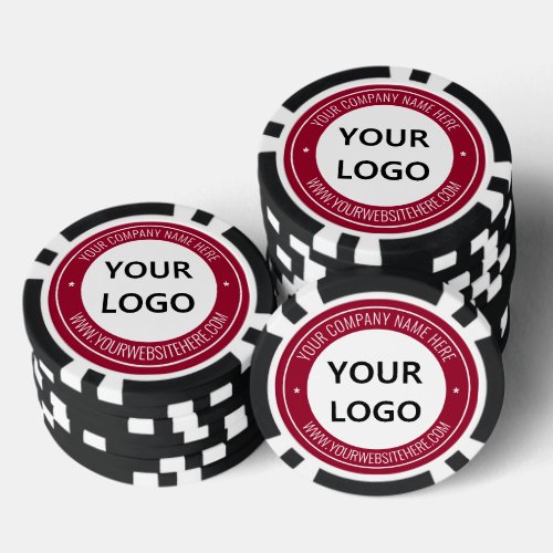 Custom Your Logo and Text Business Poker Chips