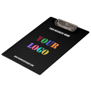 Custom Your Logo and Text Clipboard Choose Colors