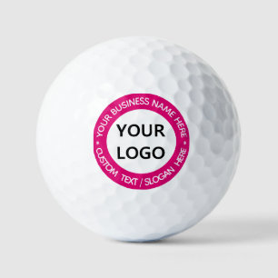 Custom Your Logo and Text Golf Balls - Your Colors