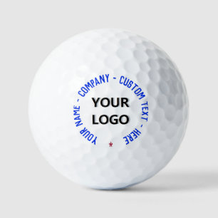 Custom Your Logo and Text Stamps Golf Balls