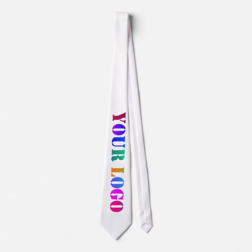 Custom Your Logo Business Promotional Neck Tie