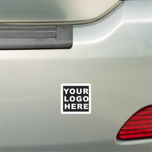 Custom Your Logo Car Magnet (In Situ)