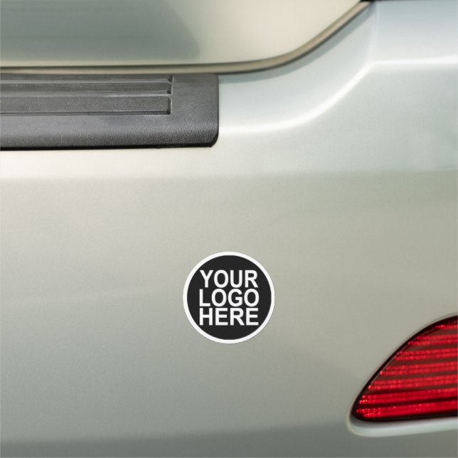 Custom Your Logo Car Magnet (In Situ)