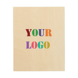 Custom Your Logo Company Promotional Wood Wall Art