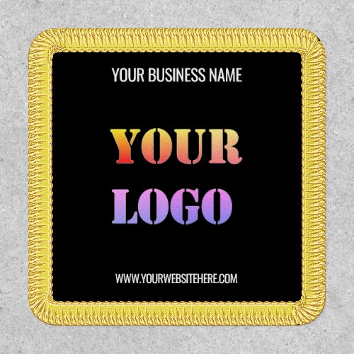 Custom Your Logo Name Website Patch _ Choose Color