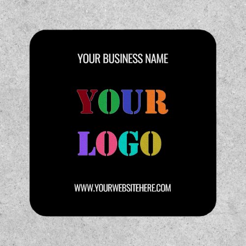 Custom Your Logo Name Website Patch Choose Colors