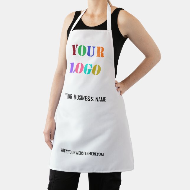 Custom Your Logo Name Webste Promotional Apron (Insitu)