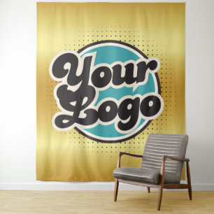 Custom Your Logo or Image Tapestry