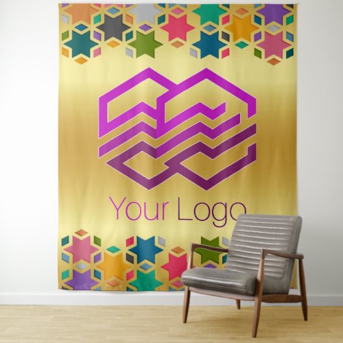 Custom Your Logo or Image Tapestry