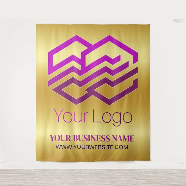 Custom Your Logo or Image Tapestry (Front)