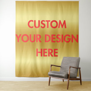 Custom Your Logo or Image Tapestry