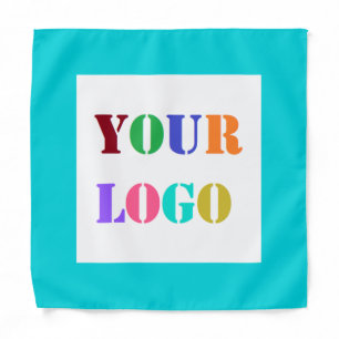 Custom Your Logo or Photo Bandana - Choose Colors