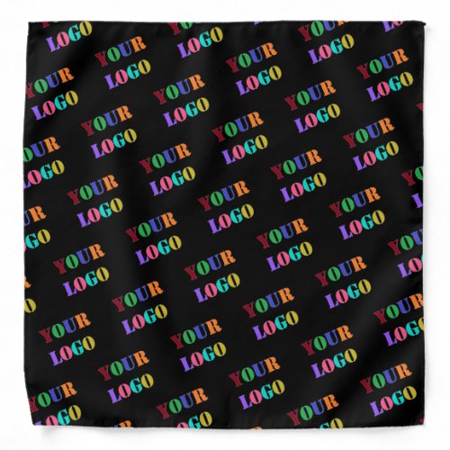 Custom Your Logo or Photo Bandana Choose Colors