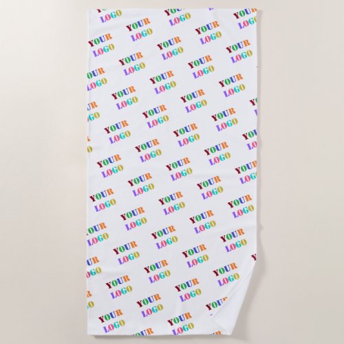 Custom Your Logo or Photo Beach Towel