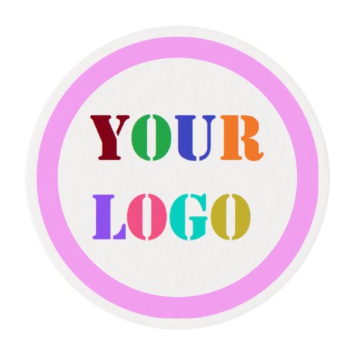 Custom Your Logo or Photo Edible Frosting Round