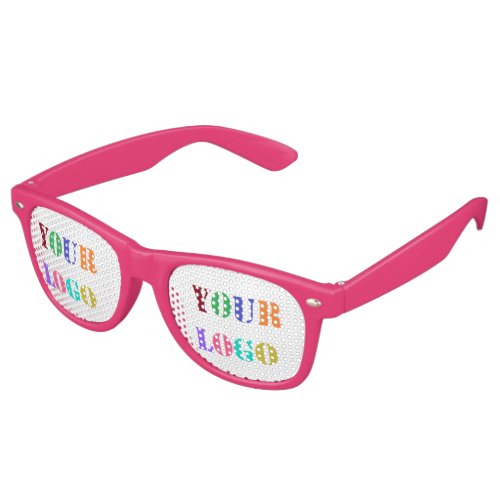 Custom Your Logo or Photo Party Sunglasses