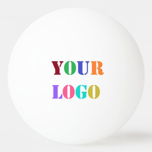 Custom Your Logo or Photo Ping Pong Ball