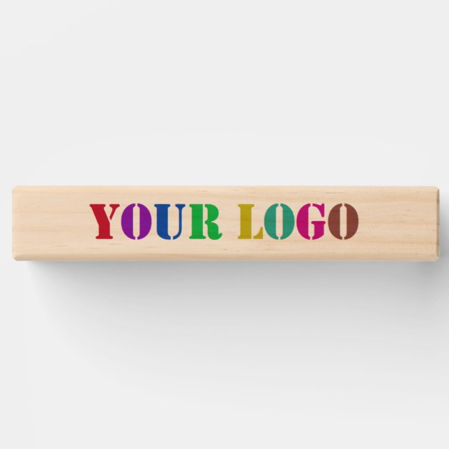 Custom Your Logo or Photo Topple Tower Game Gift (Front)