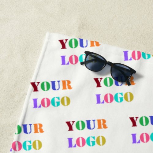 Custom Your Logo Photo Beach Towel Promotional