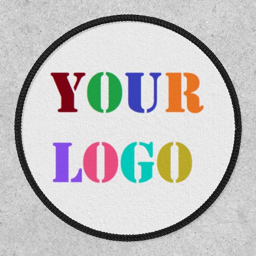 Custom Your Logo Photo Patch Business Promotional