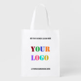 Custom Logo & Company Name Grocery Bag