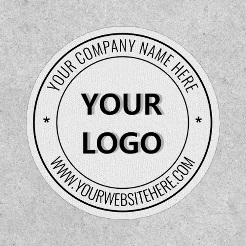 Custom Your Logo Text and Color Company Patch